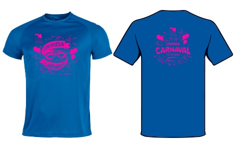 Tshirt Corrida do Carnaval