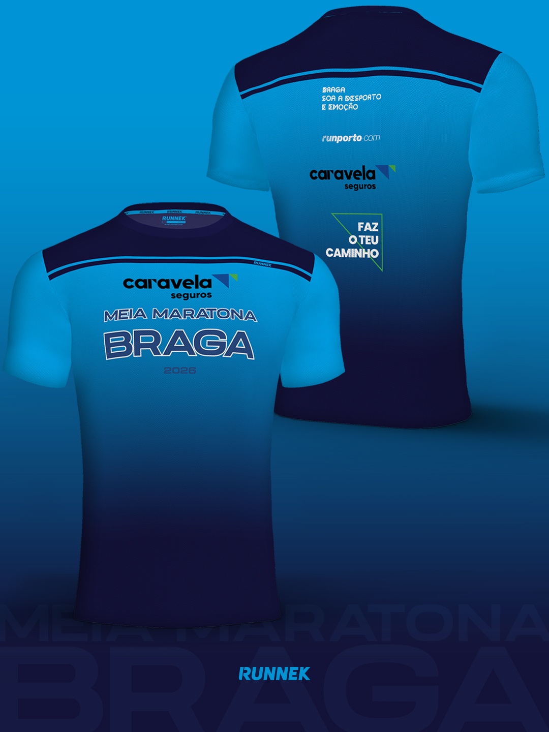 T-SHIRT meia braga